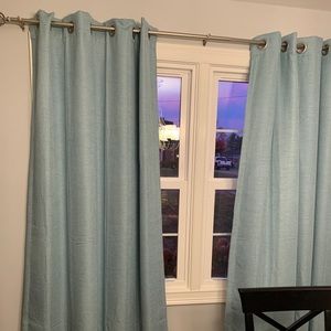 Curtains (4 total - so enough for 2 windows). 51 inches wide, 72 inches tall
